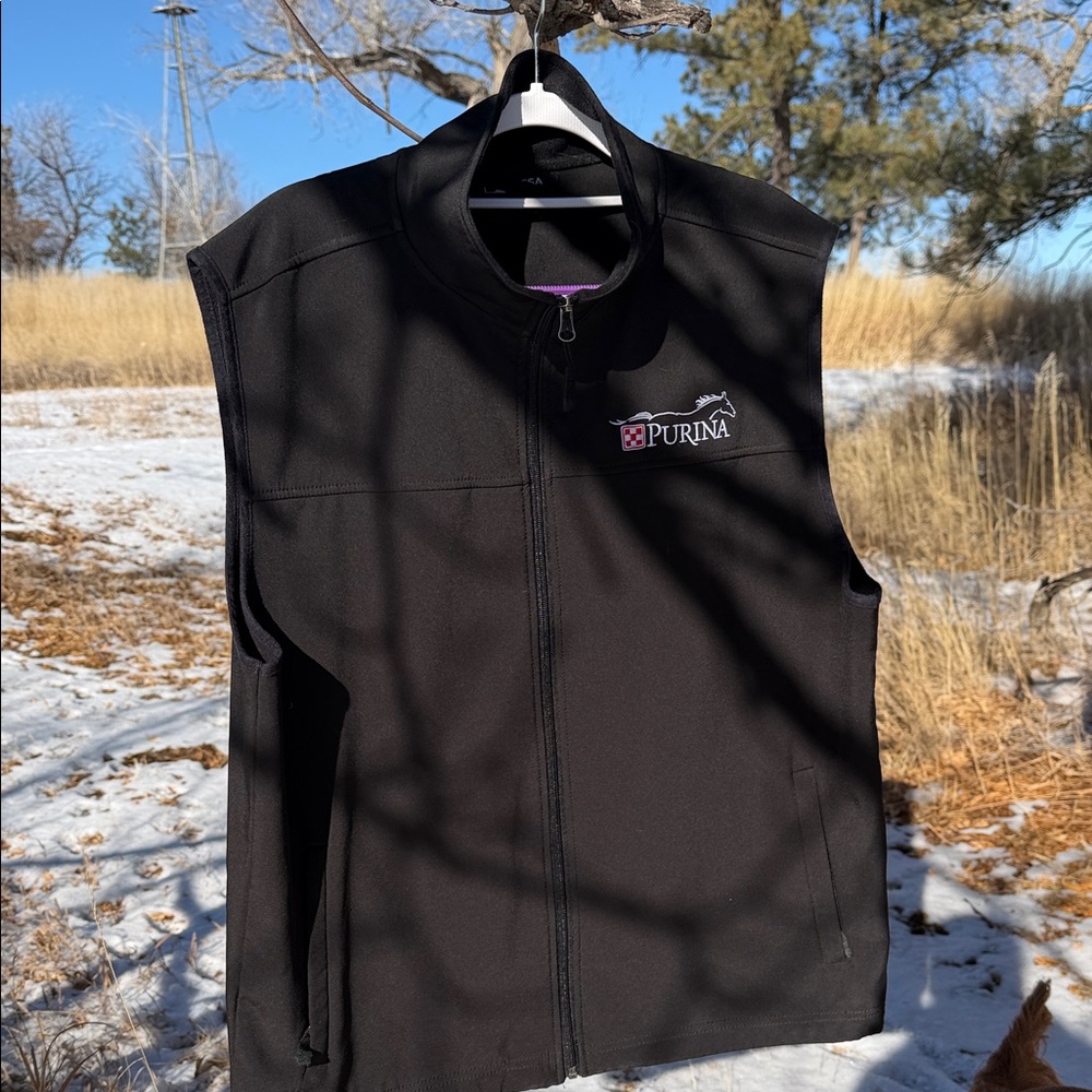 Purina Equine Men's Black Vest